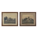 TWO FRAMED PHOTOGRAPHS BY W.LAWRENCE OF DUBLIN - Ardfert Abbey, Co. Kerry - Quinn Abbey, Co. Clare
