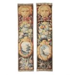 ***WITHDRAWN*** A PAIR OF FLEMISH TAPESTRY SIDE PANELS, 18th Century