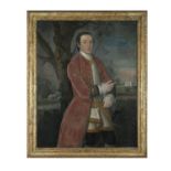 ANTHONY LEE (FL. 1735-1767) Portrait of a Gentleman of the Devereux Family Three-quarter length,