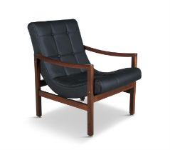 CRANNAC A scoop chair by Crannac, Ireland, c.1960. 56 x 70 x 73cm(h), seat 41cm(h)