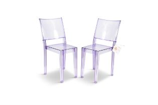 PHILIPPE STARCK (B.1949) A pair of 'La Marie' side chairs by Philippe Stark for Kartell,