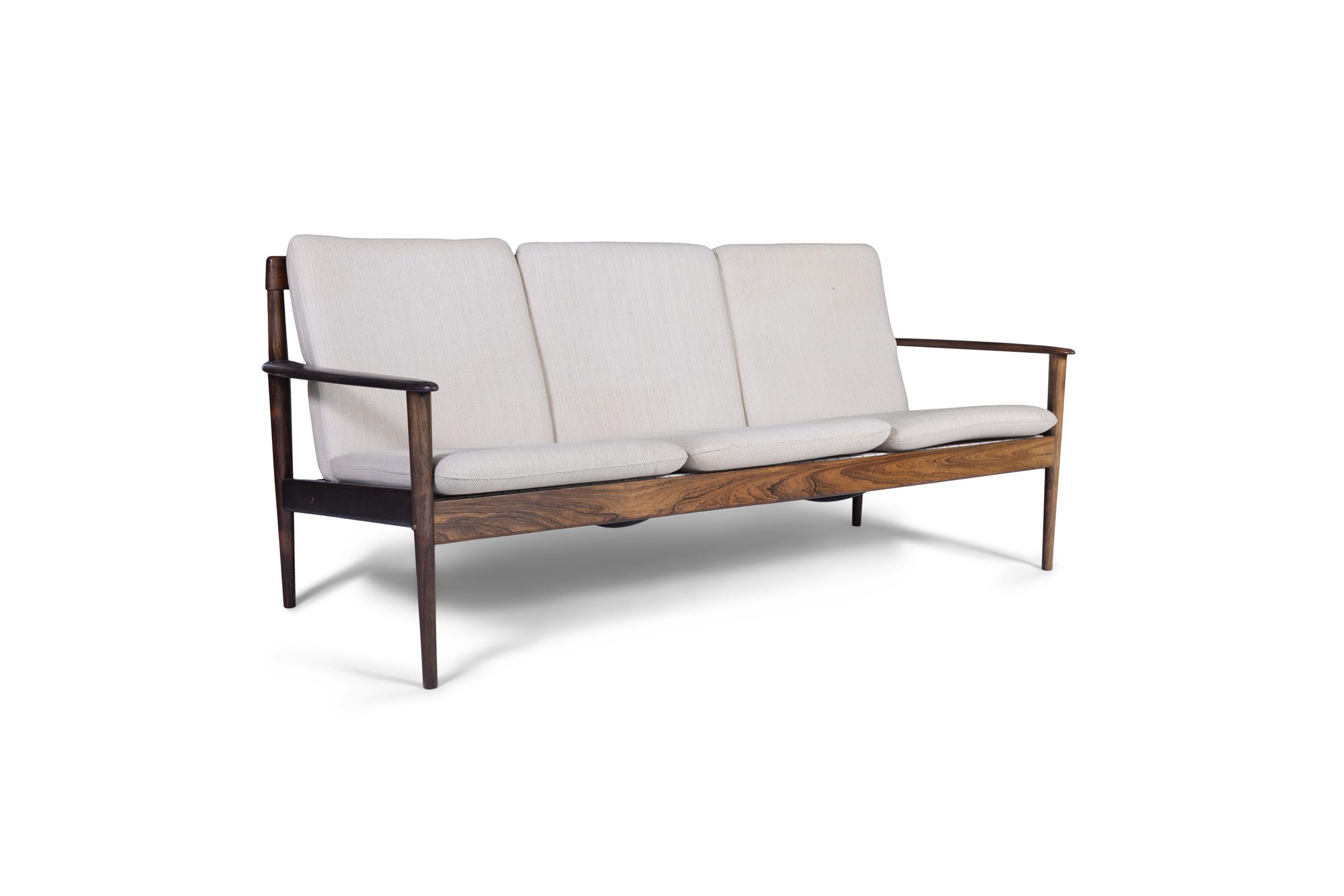 GRETE JALK (1920 - 2006) A rosewood three-seater sofa by Grete Jalk. Denmark, c. - Image 2 of 6