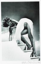 HELMUT NEWTON (1920 - 2004) St Jean Cap Ferrat, 1978 Lithographic print, 40.5 x 27.