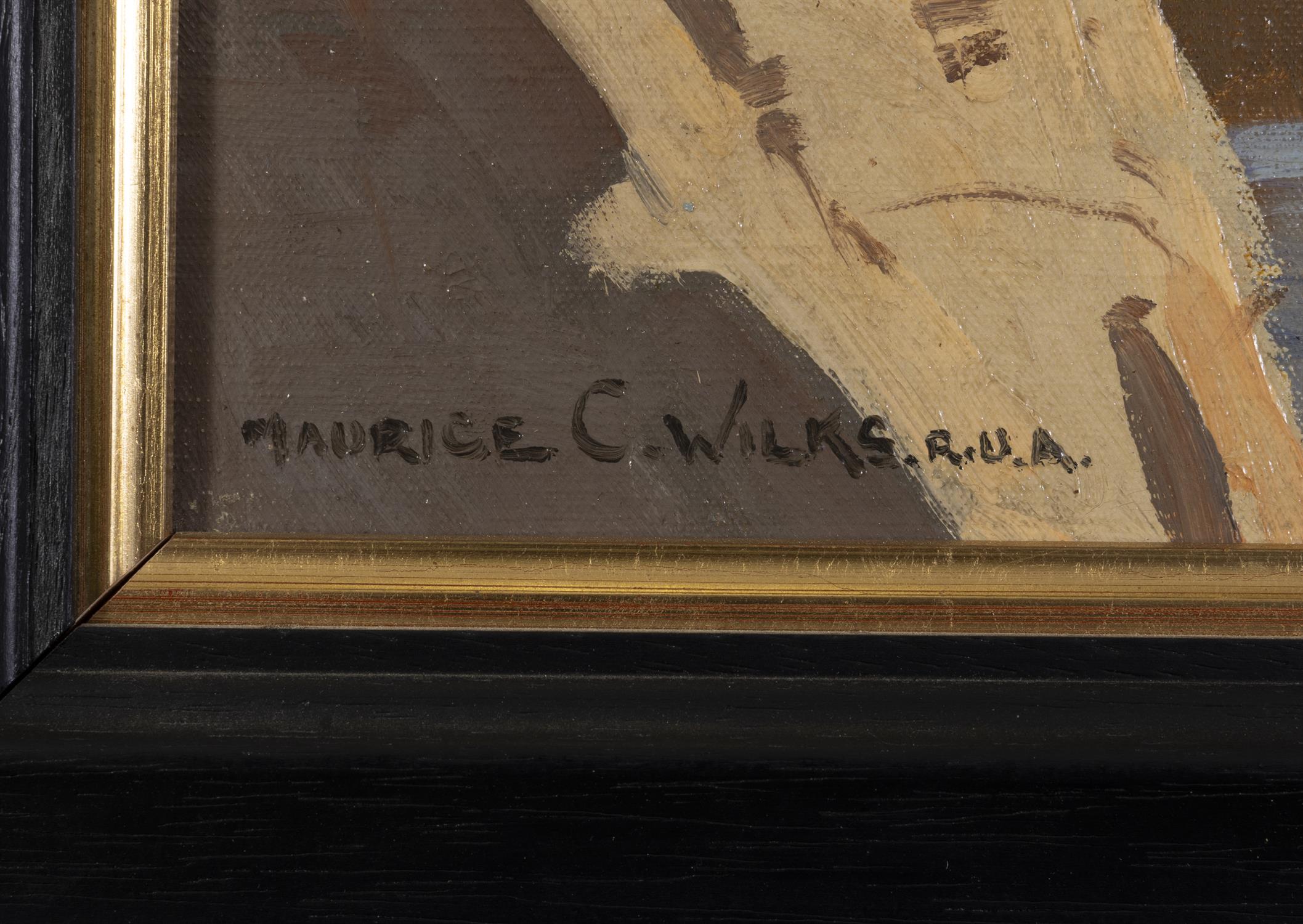 Maurice C. Wilks RUA ARHA (1910 - 1984) Autumn Sunlight Oil on canvas, 40 x 50cm (15¾ x - Image 3 of 4