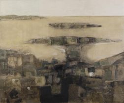 Arthur Armstrong RHA (1924 - 1996) Connemara Landscape Oil on board, 75 x 90cm (29½ x