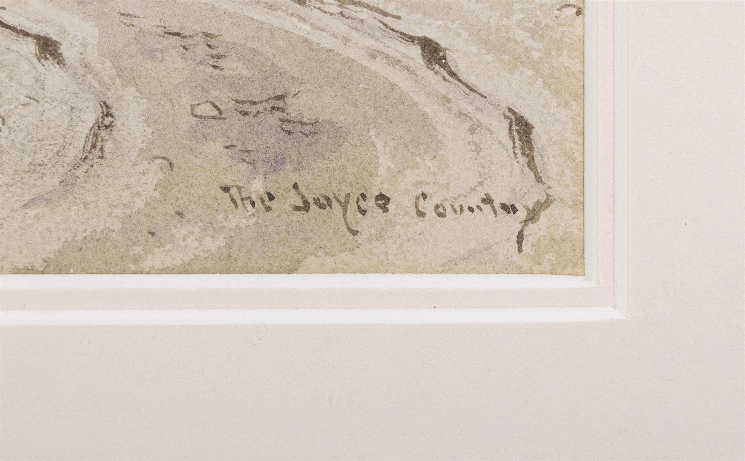 Joseph William Carey RUA (1859-1937) The Joyce Country Watercolour, 19.5 x 35cm (7.7 x 13. - Image 3 of 4