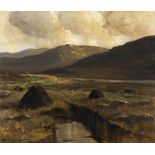 James Humbert Craig RHA RUA (1877-1944) Connemara Landscape Oil on canvas, 50.