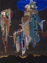 Harry Clarke RHA (1889 - 1931) The Colloquy of Monos and Una (1923) Pencil, ink and watercolour,