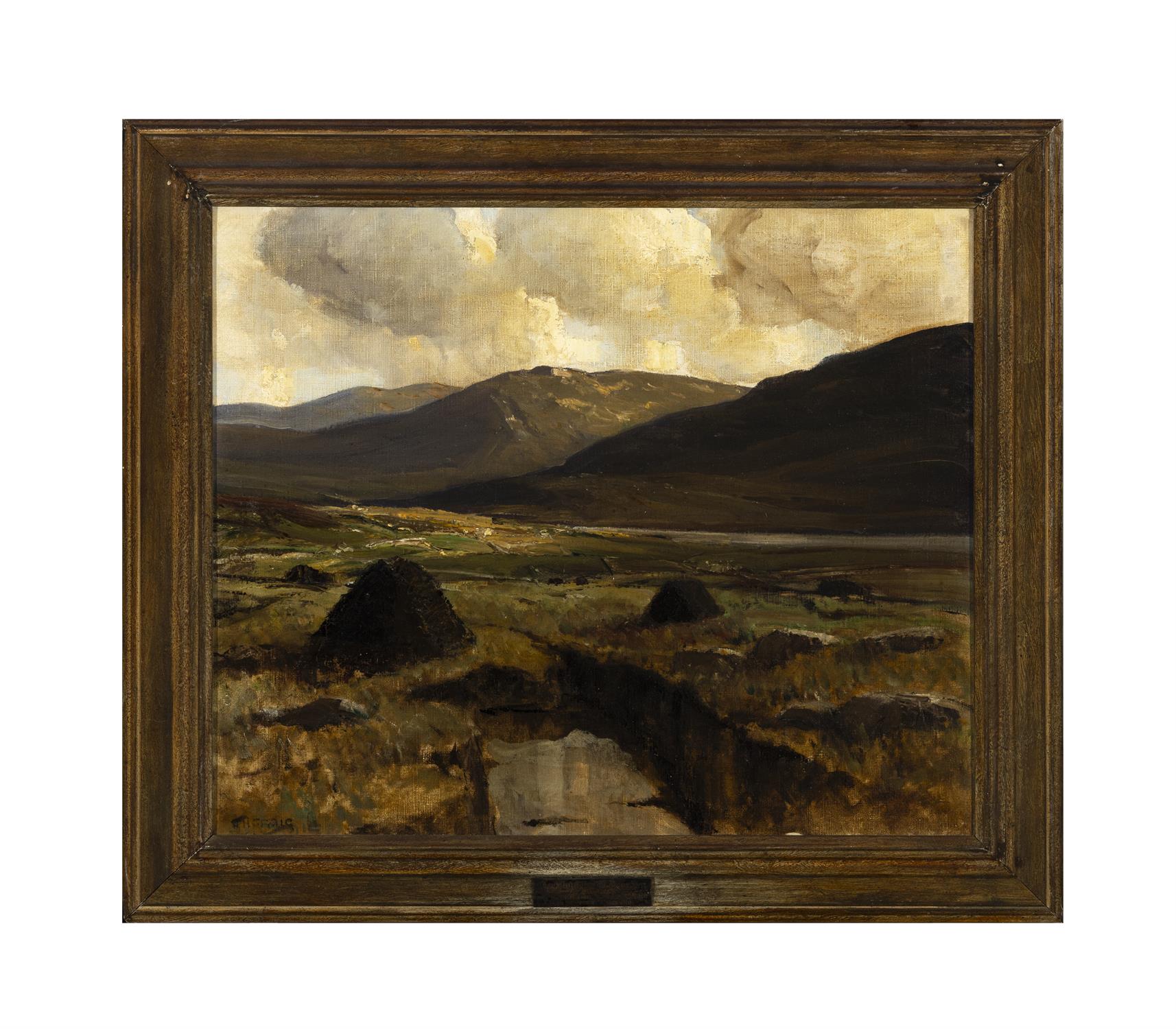 James Humbert Craig RHA RUA (1877-1944) Connemara Landscape Oil on canvas, 50. - Image 2 of 5