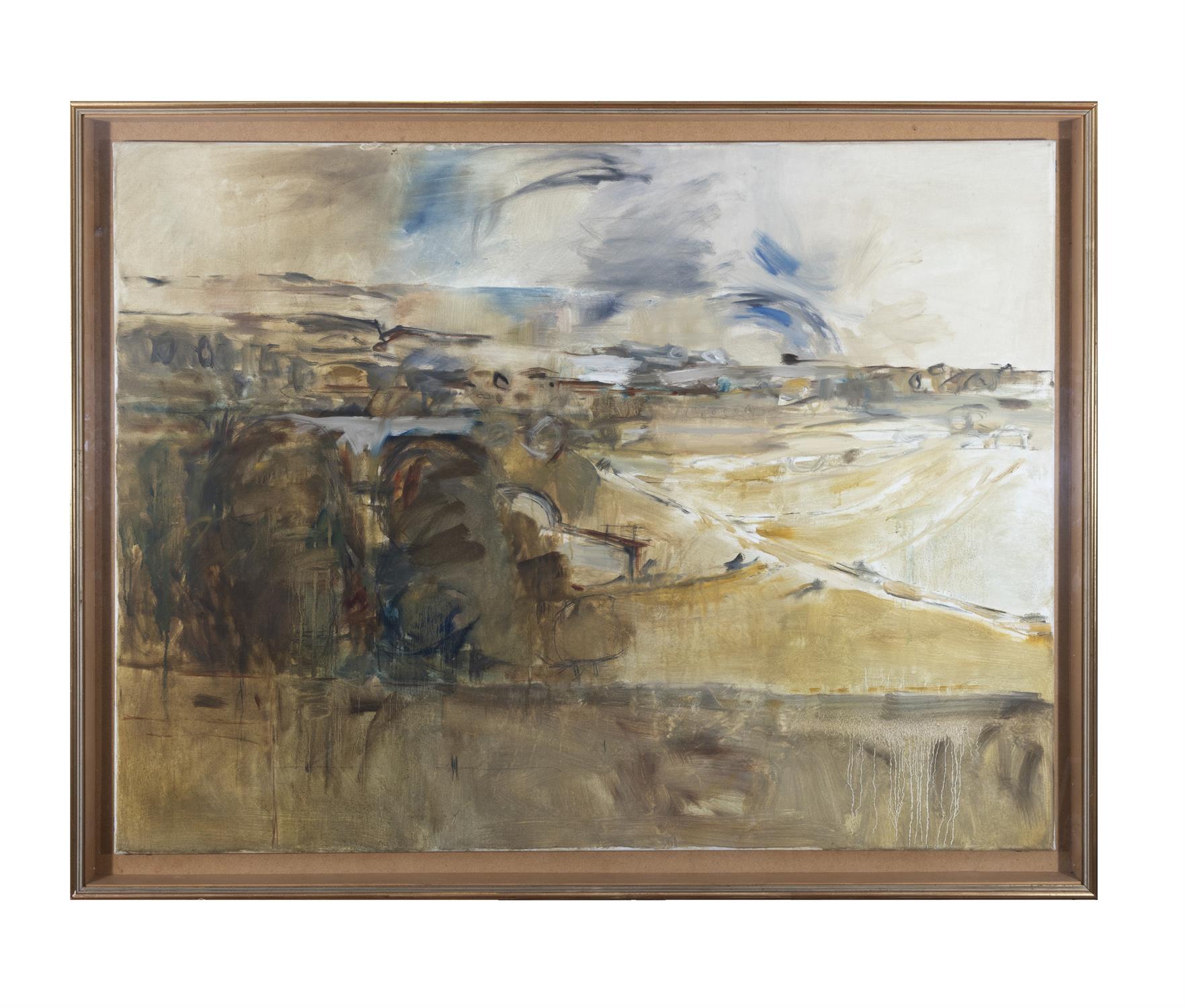 Basil Blackshaw RUA HRHA (1932-2016) Landscape (2), c.1966 Oil on canvas, 100 x 130cm (39¼ x - Image 2 of 4