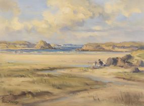 Frank McKelvey RUA RHA (1895-1974) Ballyhoorisky Point, Co. Donegal Oil on canvas, 43.