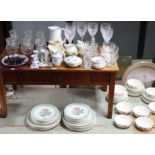 A Villeroy & Boch “Rosario” 53-piece part dinner service; together with various other items of