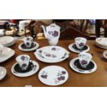 A Wedgewood bone china “Hathaway Rose” twenty piece part tea service, two other part tea services,