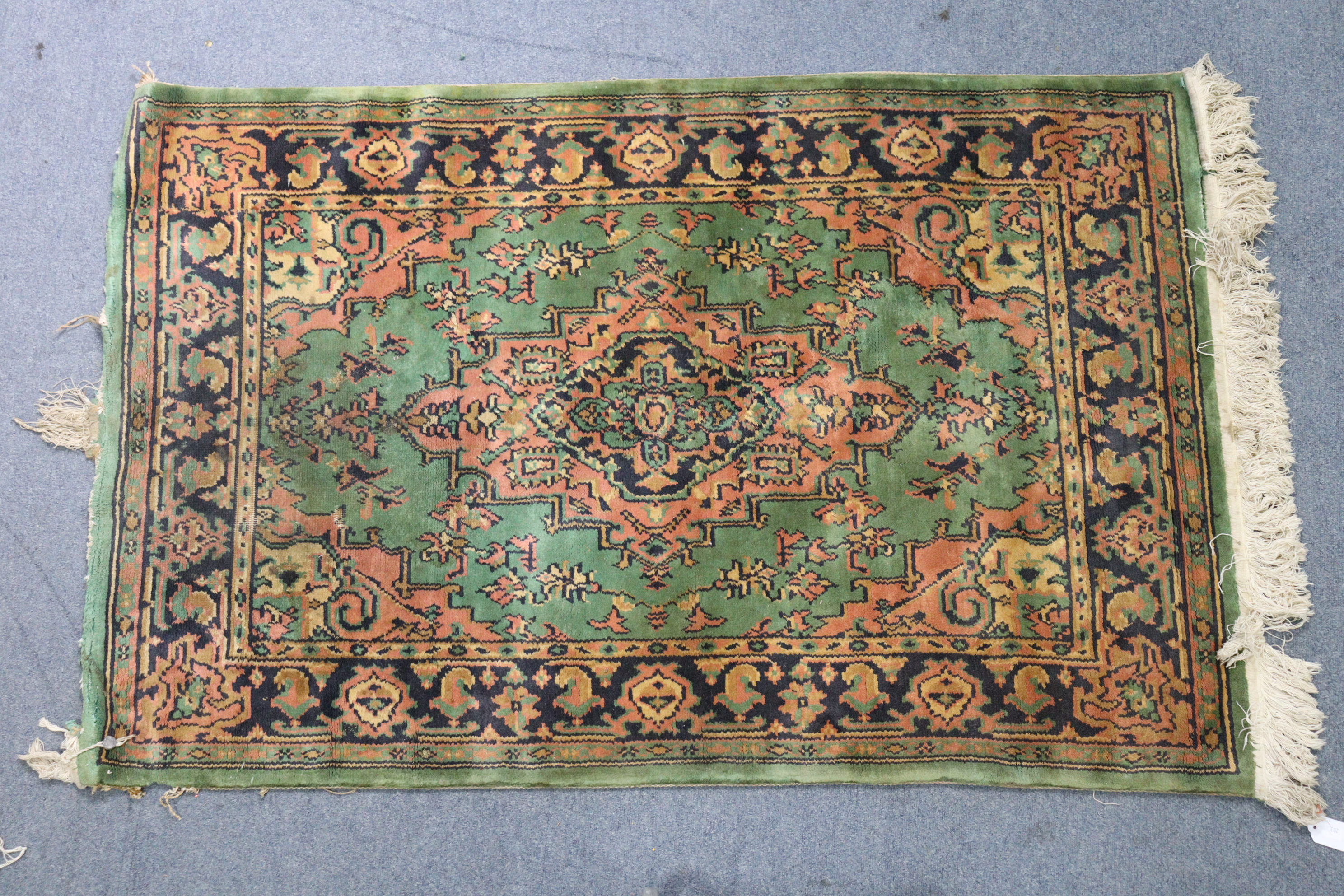 Twelve various rugs (various sizes, some worn). - Image 3 of 11