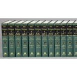 Jane Turner (editor) “The Dictionary of Art” (Grove) Vols. 1-34, hardback, green cloth bindings with