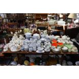 Various items of decorative dinnerware & teaware; & various decorative ornaments, etc, part w.a.f.