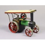 A Mamod steam model tractor.