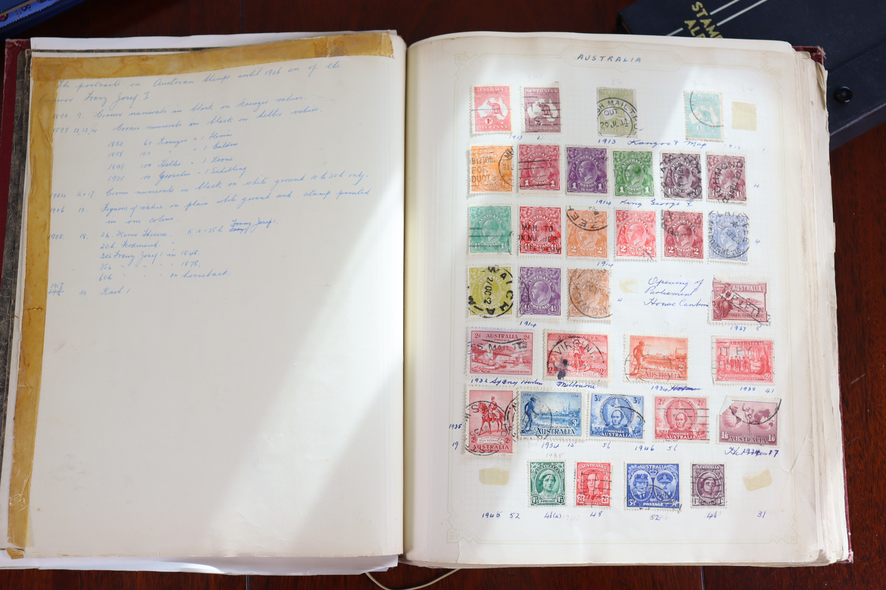 A collection of foreign stamps in various albums, on loose stock-back leaves, & loose in envelopes. - Image 4 of 6