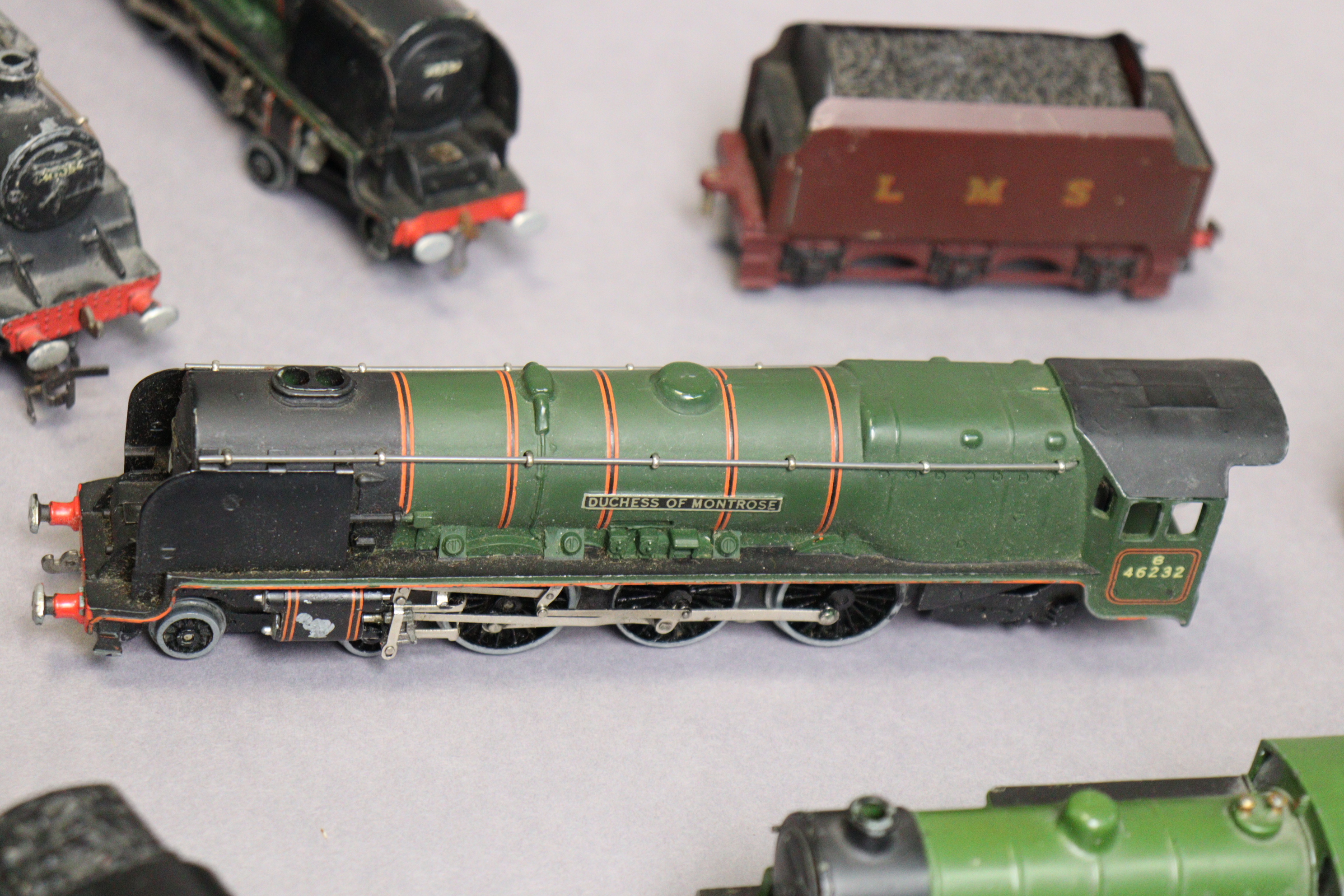 Two Hornby Dublo “00” gauge scale models of 4-6-2 locomotives “Duchess of Montrose”; two ditto LMS - Image 3 of 8