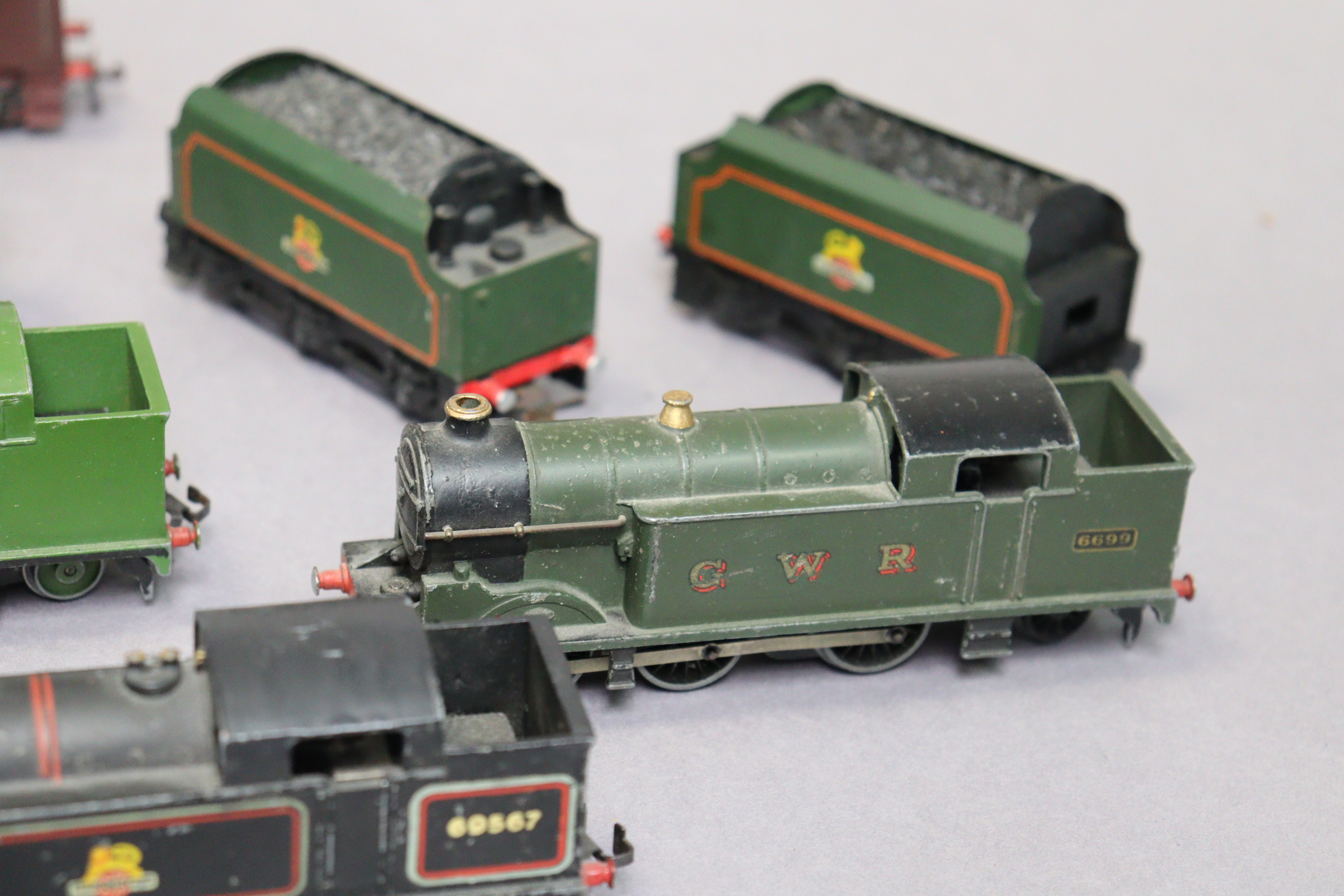 Two Hornby Dublo “00” gauge scale models of 4-6-2 locomotives “Duchess of Montrose”; two ditto LMS - Image 7 of 8