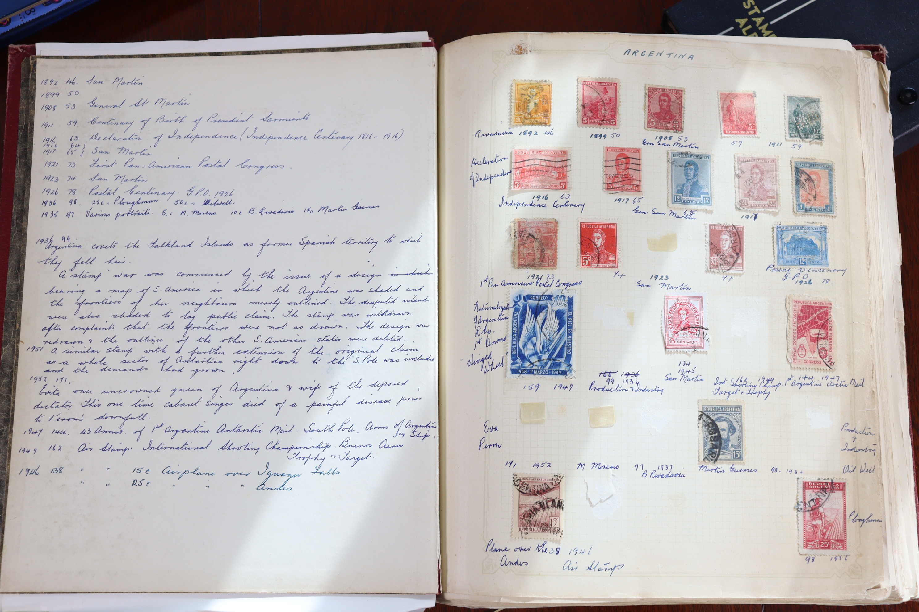 A collection of foreign stamps in various albums, on loose stock-back leaves, & loose in envelopes. - Image 3 of 6