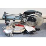 An Erbauer 230V sliding mitre saw.