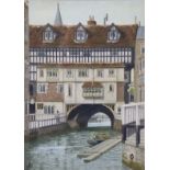 JAMES LAWSON STEWART (1829-1911) “The Glory Hole, Lincoln”, signed with monogram, Watercolour: