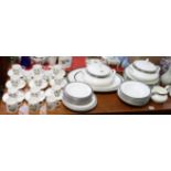 A Royal Doulton bone china “Sarabande” thirty-seven piece part dinner service; & a Royal