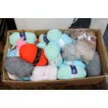 A large quantity of wool (as-new).