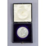 The Royal Society of Arts, Manufacturers, & Commerce silver medal, 1910, in original Wyon case.