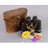 A pair of Carl Zeiss Jena “Delactis” 8 x 40mm binoculars, with case.