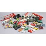 Approximately fifty various die-cast & other scale model vehicles by Corgi, Dinky & others, all