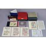 A Simplex album & contents of Commonwealth stamps; another of mostly European stamps; two stock-