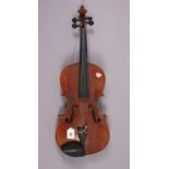 A violin, 26” long (w.a.f.).