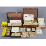 A collection of GB & foreign stamps in two small albums, & a large quantity of loose stamps in