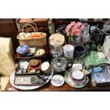 Various items of decorative china, pottery, etc. part w.a.f.