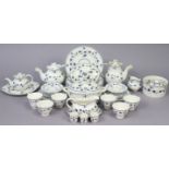 A Royal Doulton china “Yorktown” forty-three piece extensive part dinner, tea, & coffee service.