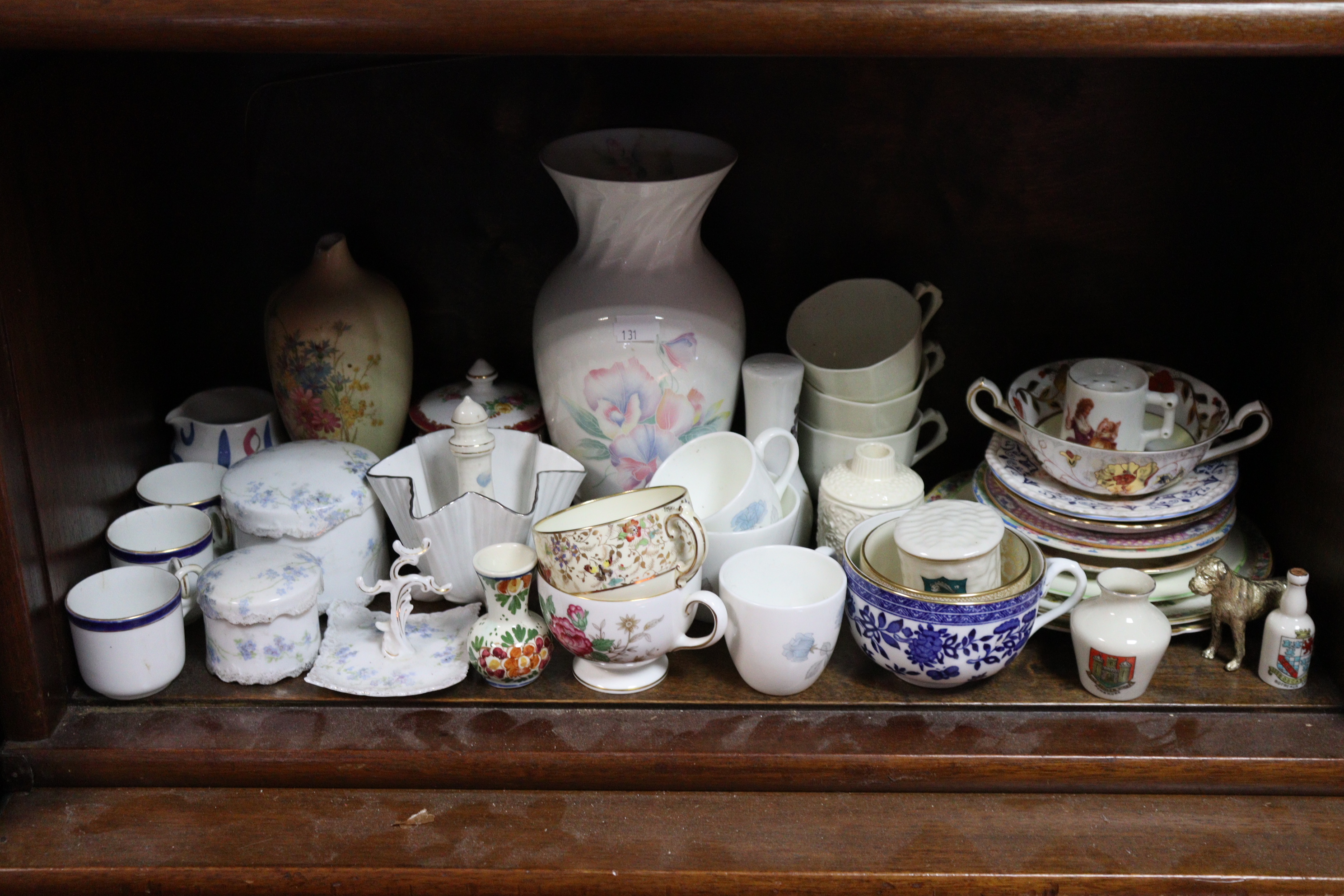 Various items of decorative china, pottery and glassware, part w.a.f. - Image 4 of 5