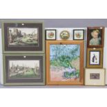 Various decorative paintings & prints.