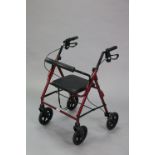 A Day’s mobility walker (crimson).