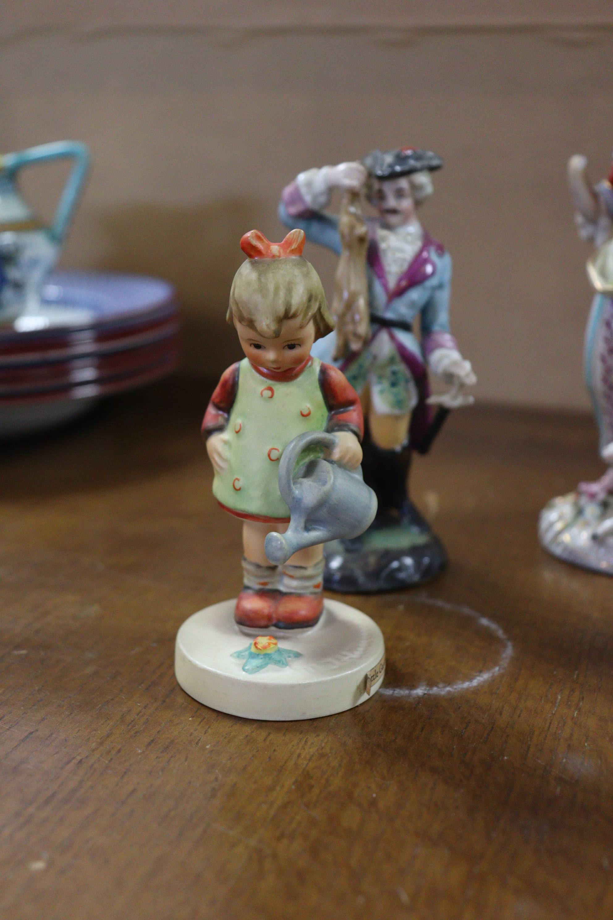 Two Goebel Hummel figures, one titled “Little Gardener”; together with various other decorative - Image 5 of 6