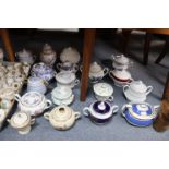 Approximately fifty various items of crested china; together with various items of decorative