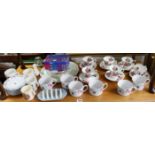 Various items of decorative china, & pottery, part w.a.f.