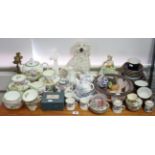 A Royal Doulton bone china “Glamis Thistle” twenty-two piece part tea service; together with various