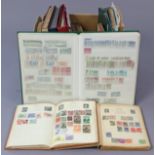 A collection of GB & foreign stamps in twelve various albums.