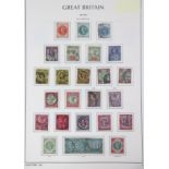 A collection of GB definitives, un-mounted mint & used in two “Lighthouse” albums, album one includi