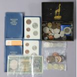 377. A small quantity of GB & foreign coins & banknotes.