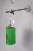 A mid-20th century Ogilvy & Co. of London industrial desk lamp, 12½” high.