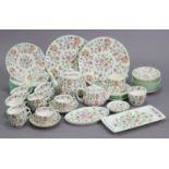 Fifty-four items of Mintons’ bone china “Haddon Hall” teaware.