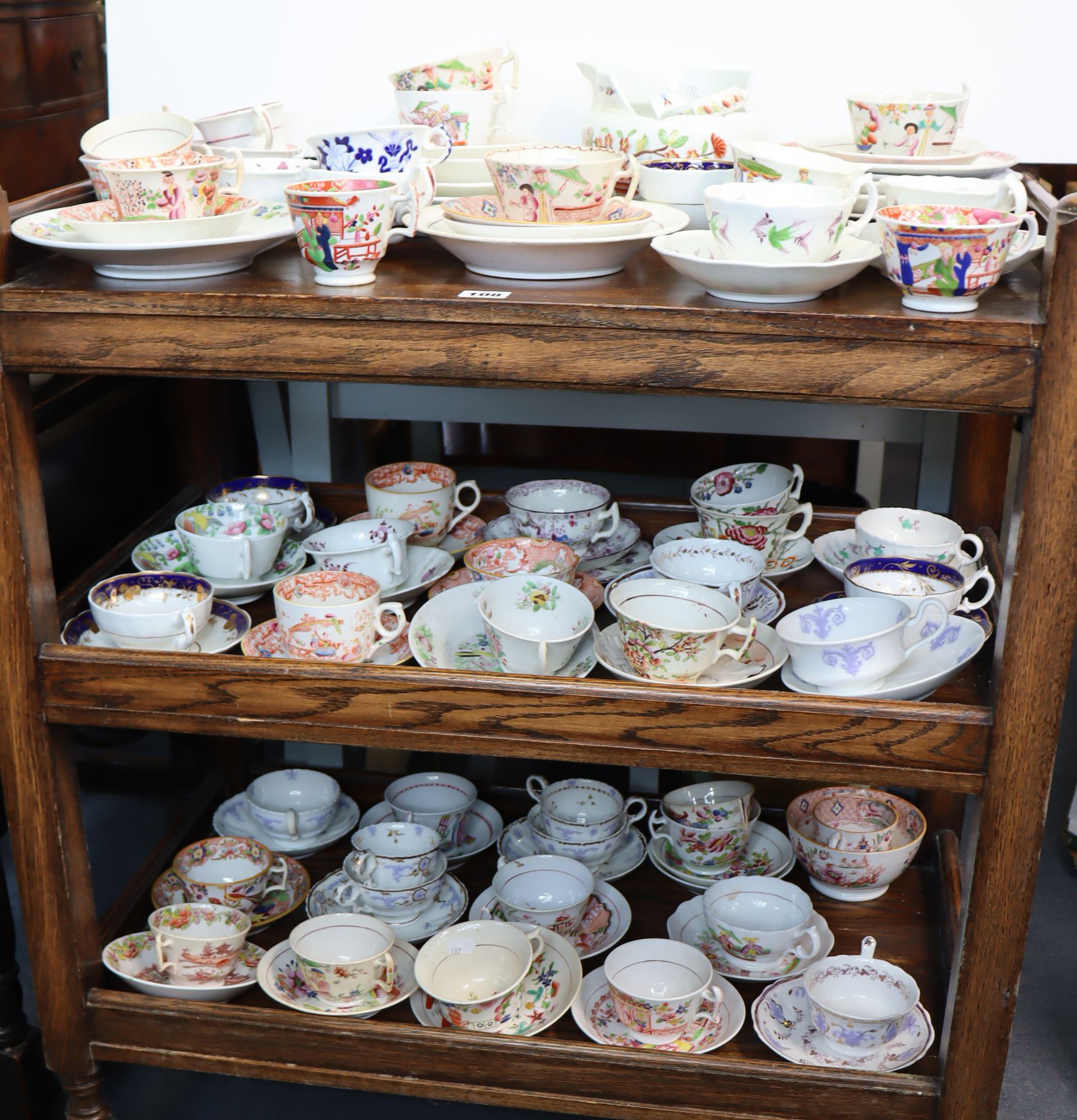 Various items of Victorian & later teaware, part w.a.f.